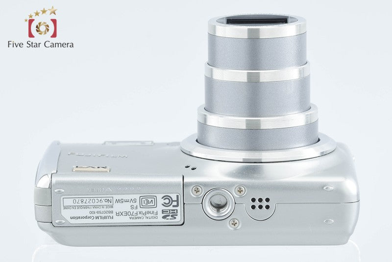Fujifilm FinePix F70EXR Silver 10.0 MP Digital Camera from Japan