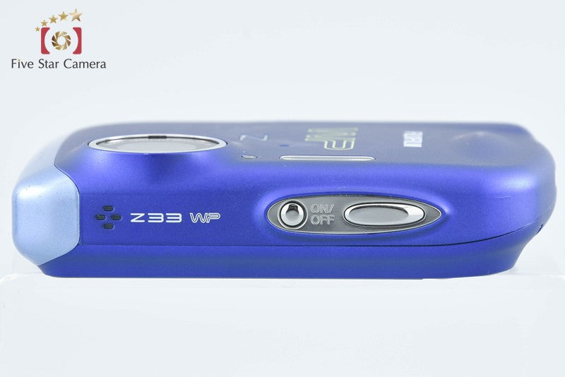 Fujifilm FinePix Z33WP Blue 10.0 MP Digital Camera from Japan