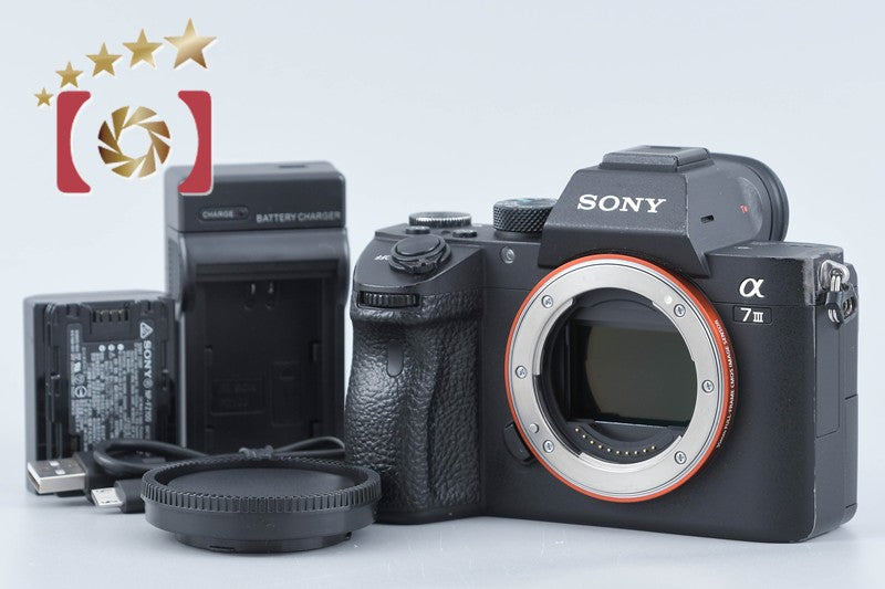 SONY α7III ILCE-7M3 24.2 MP Mirrorless Camera [Multiple Languages] from Japan