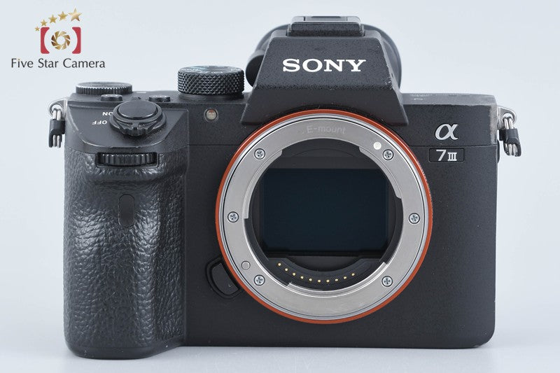 SONY α7III ILCE-7M3 24.2 MP Mirrorless Camera [Multiple Languages] from Japan