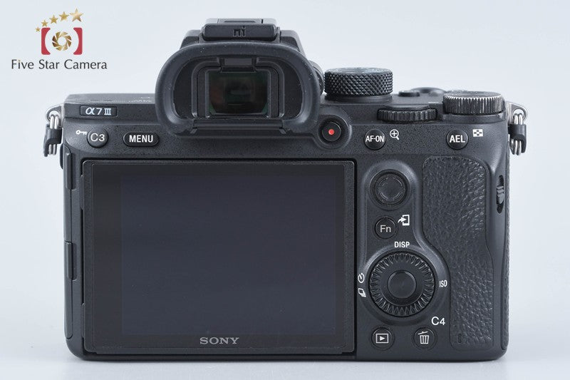 SONY α7III ILCE-7M3 24.2 MP Mirrorless Camera [Multiple Languages] from Japan