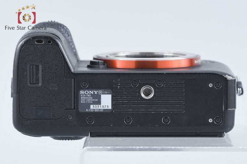 SONY α7III ILCE-7M3 24.2 MP Mirrorless Camera [Multiple Languages] from Japan