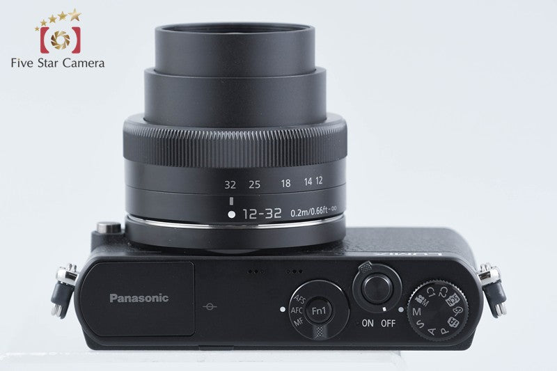 Panasonic LUMIX DMC-GM1K Black 12-32 Lens [Japanese Language Only] from Japan