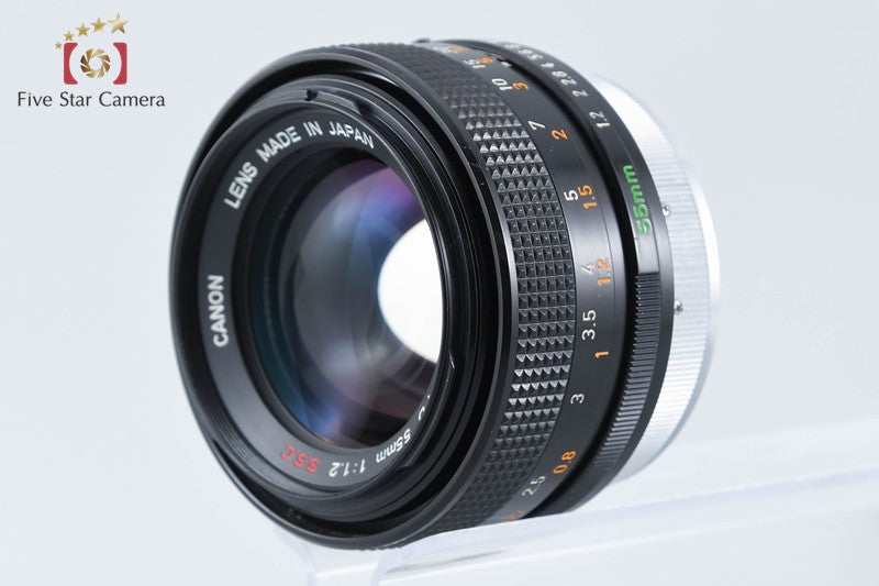 Canon FD 55mm f/1.2 S.S.C. from Japan