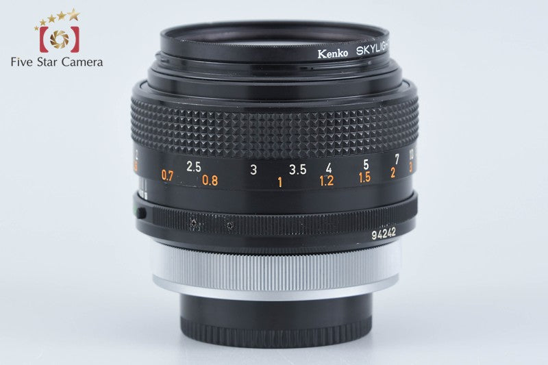 Canon FD 55mm f/1.2 S.S.C. from Japan
