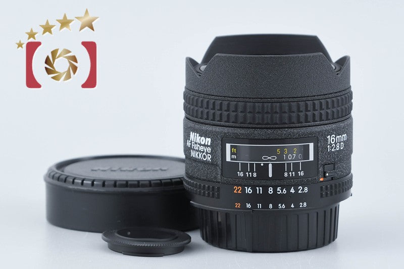Nikon AF Fisheye NIKKOR 16mm f/2.8 D from Japan