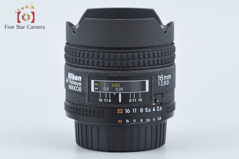 Nikon AF Fisheye NIKKOR 16mm f/2.8 D from Japan