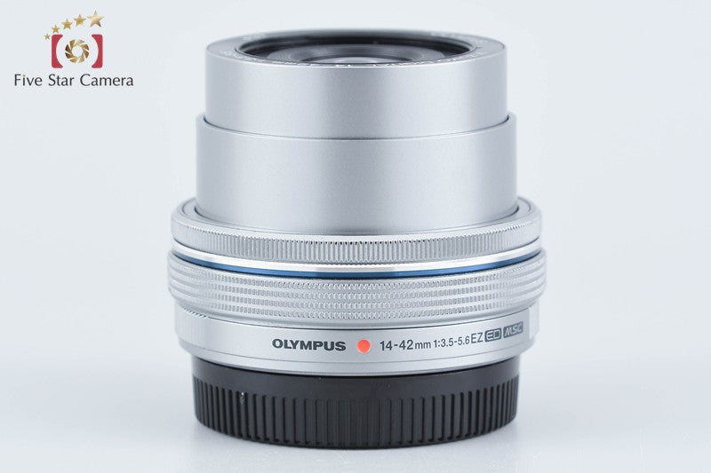 OLYMPUS M.ZUIKO DIGITAL ED 14-42mm f/3.5-5.6 EZ Silver from Japan