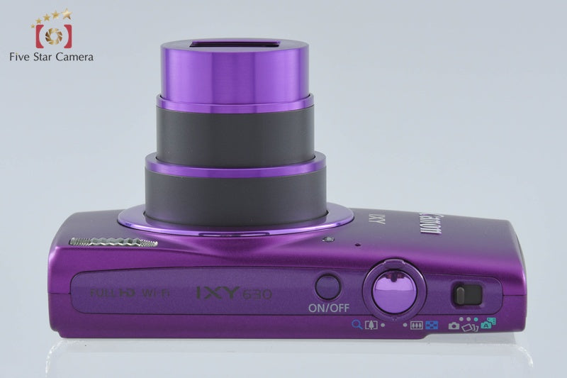 Canon IXY 630 Purple 16.0 MP Digital Camera w/ Box from Japan