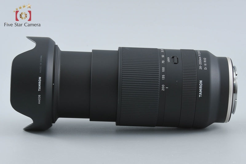 Tamron A071 28-200mm f/2.8-5.6 Di III RXD for SONY E Mount w/ Box from Japan