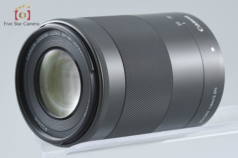 Canon EF-M 55-200mm f/4.5-6.3 IS STM Black from Japan