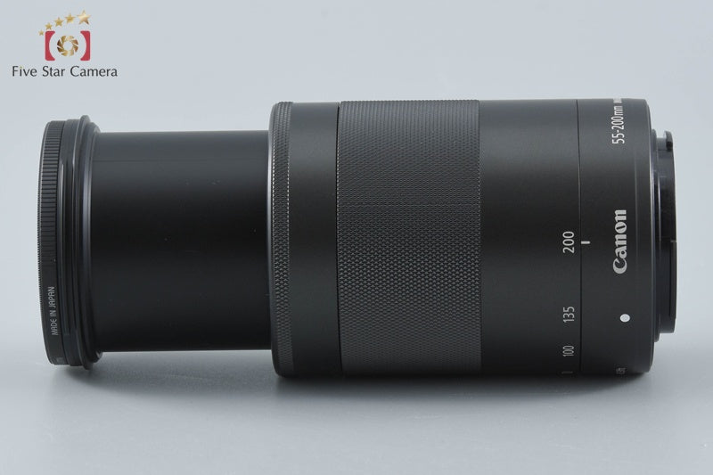 Canon EF-M 55-200mm f/4.5-6.3 IS STM Black from Japan