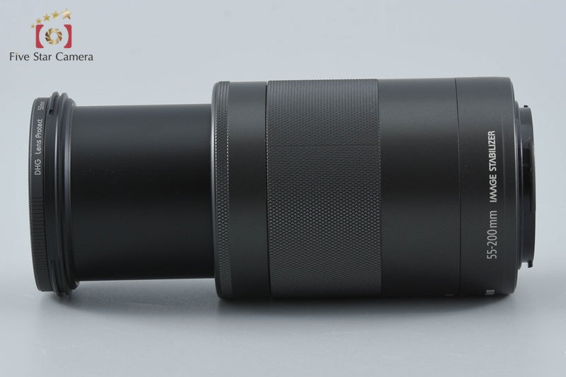 Canon EF-M 55-200mm f/4.5-6.3 IS STM Black from Japan