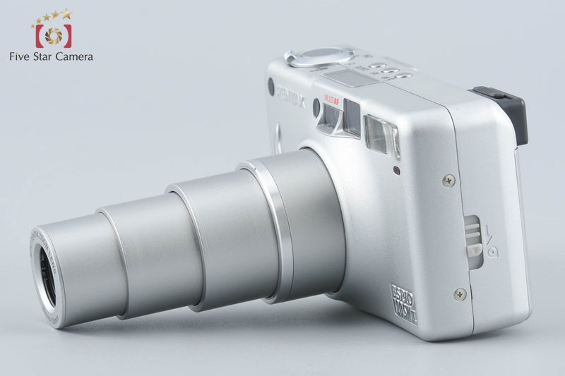 Pentax ESPIO 120SWII Silver 35mm Point & Shoot Film Camera from Japan
