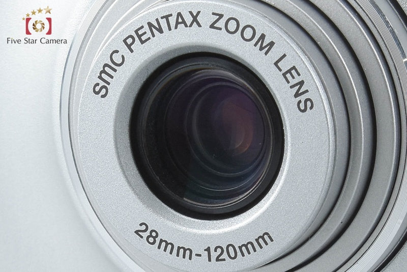 Pentax ESPIO 120SWII Silver 35mm Point & Shoot Film Camera from Japan