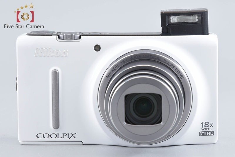 Nikon COOLPIX S9400 Elegant White 18.1 MP Digital Camera from Japan