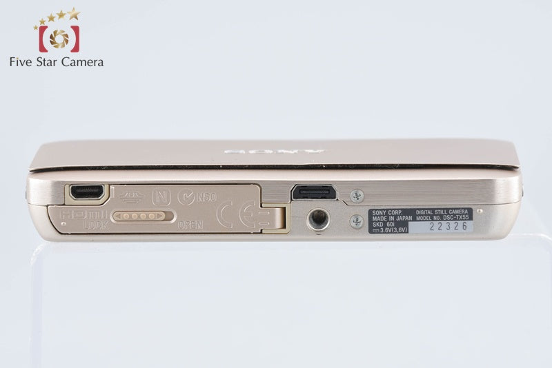 Sony Cyber-Shot DSC-TX55 Gold Digital Camera [Japanese Language Only] from Japan