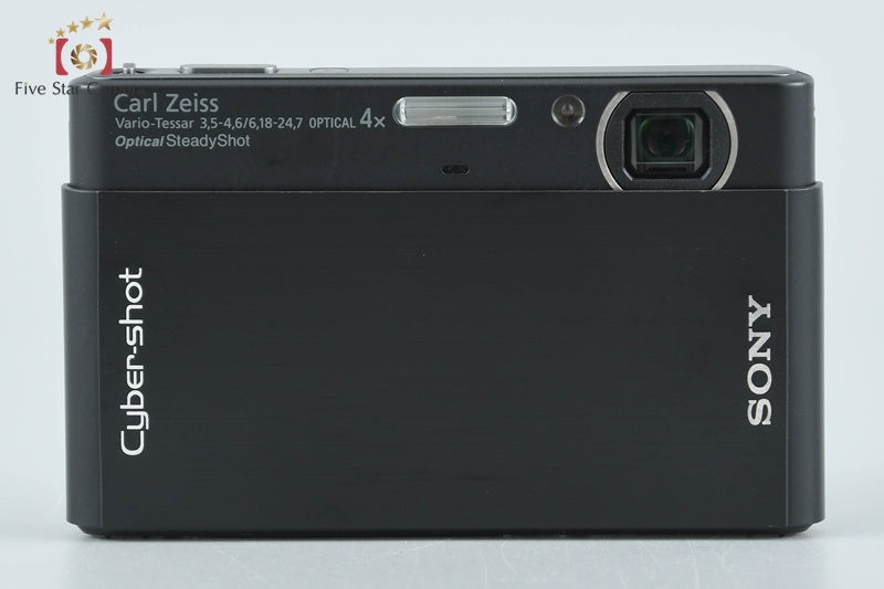 Sony Cyber-Shot DSC-T77 Black Digital Camera [Japanese Lanuage Only] from Japan