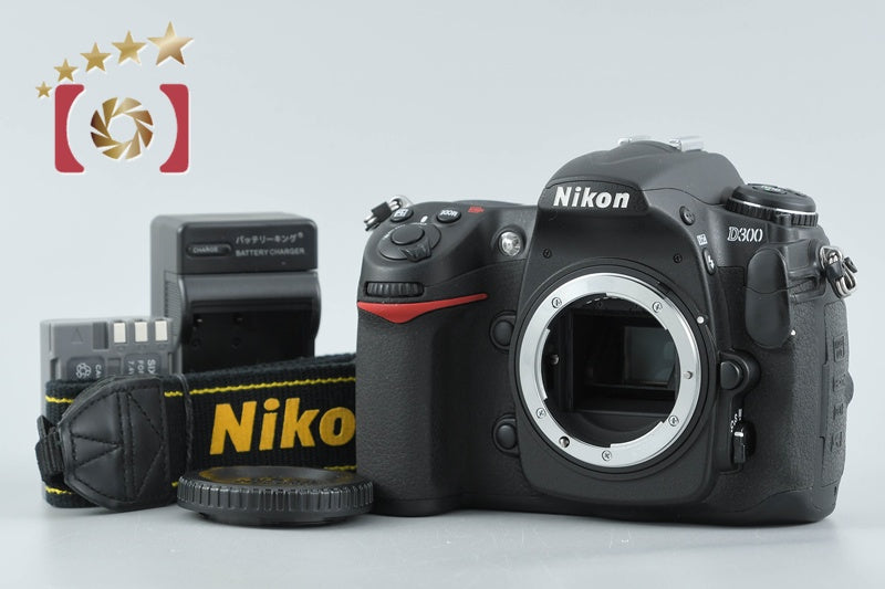 "Shutter count 3,256" Nikon D300 12.3 MP Digital SLR Camera Body from Japan