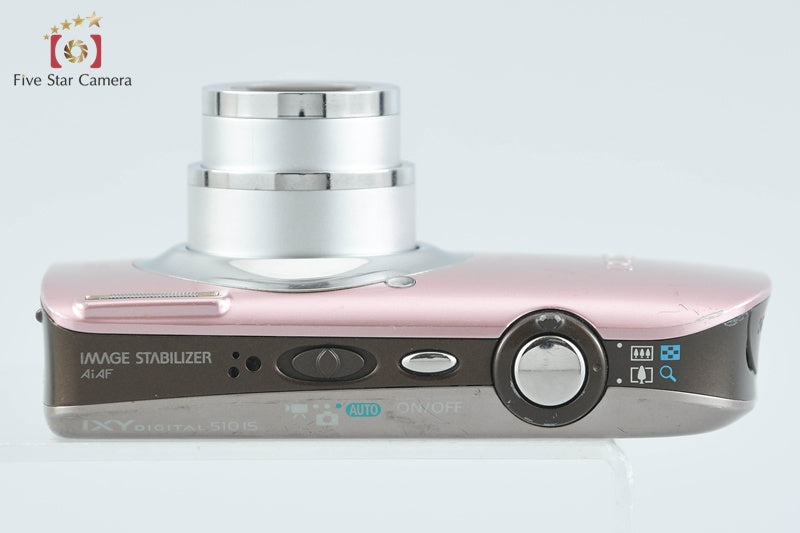 Canon IXY Digital 510 IS Pink 12.1 MP Digital Camera from Japan