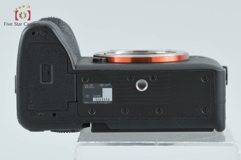 SONY α7IV ILCE-7M4 33.0 MP Mirrorless Camera [Multiple Languages] from Japan