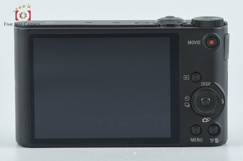 Sony Cyber-Shot DSC-WX350 Black Digital Camera [Multiple Languages] from Japan