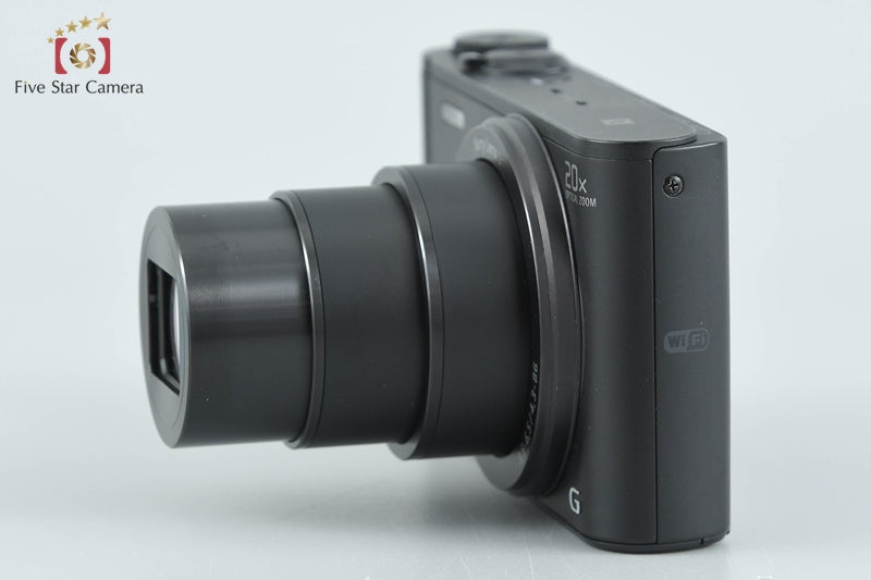 Sony Cyber-Shot DSC-WX350 Black Digital Camera [Multiple Languages] from Japan