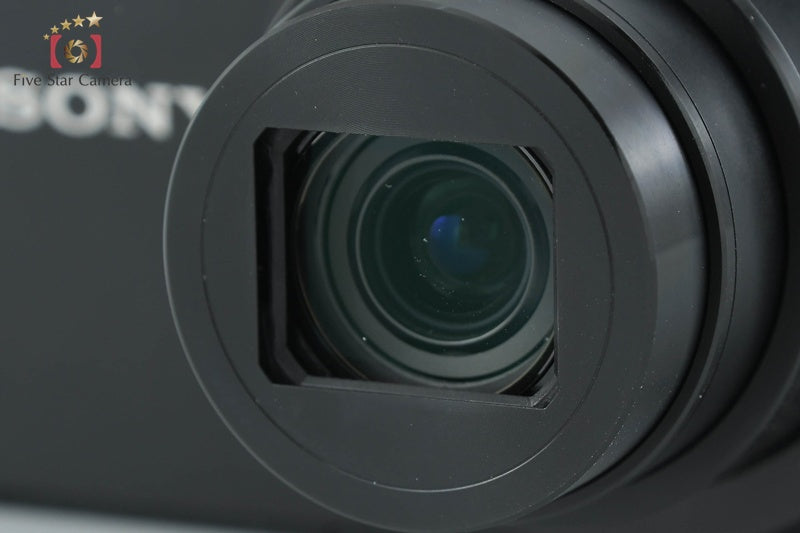 Sony Cyber-Shot DSC-WX350 Black Digital Camera [Multiple Languages] from Japan