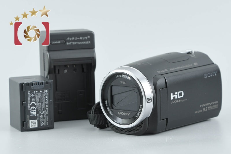 SONY HANDYCAM HDR-CX675 Black Video Camera [Multiple Languages] from Japan