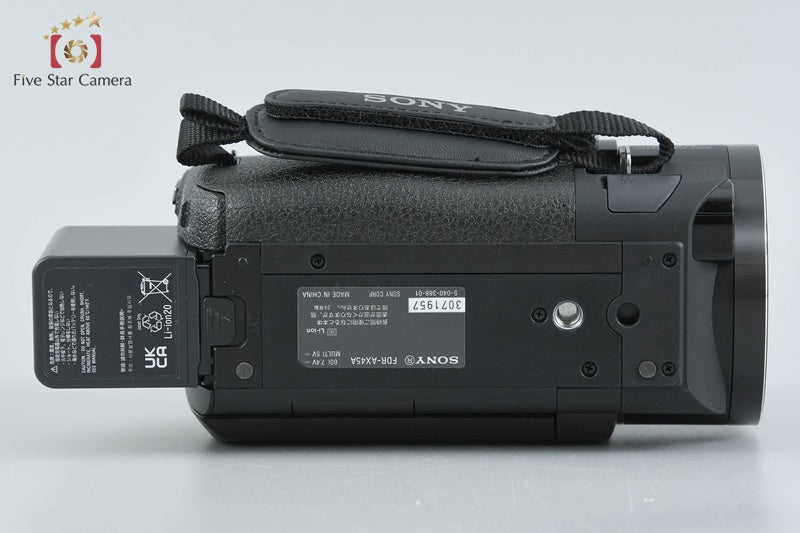 SONY HANDYCAM FDR-AX45A Black Digital Camcorder [Multiple Languages] from Japan
