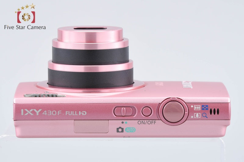 Canon IXY 430F Pink 16.1 MP Digital Camera from Japan