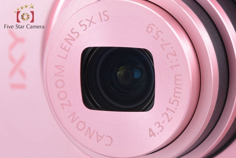 Canon IXY 430F Pink 16.1 MP Digital Camera from Japan