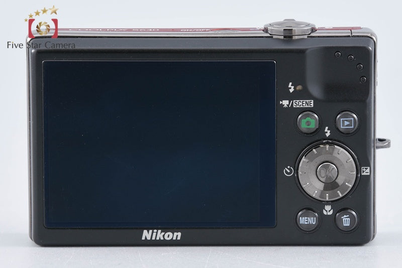 Nikon COOLPIX S640 Prime Red 12.2 MP Digital Camera from Japan