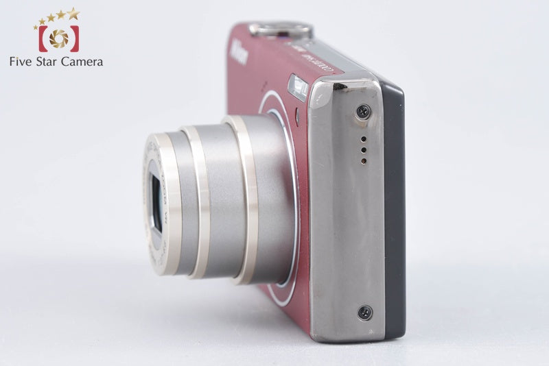 Nikon COOLPIX S640 Prime Red 12.2 MP Digital Camera from Japan