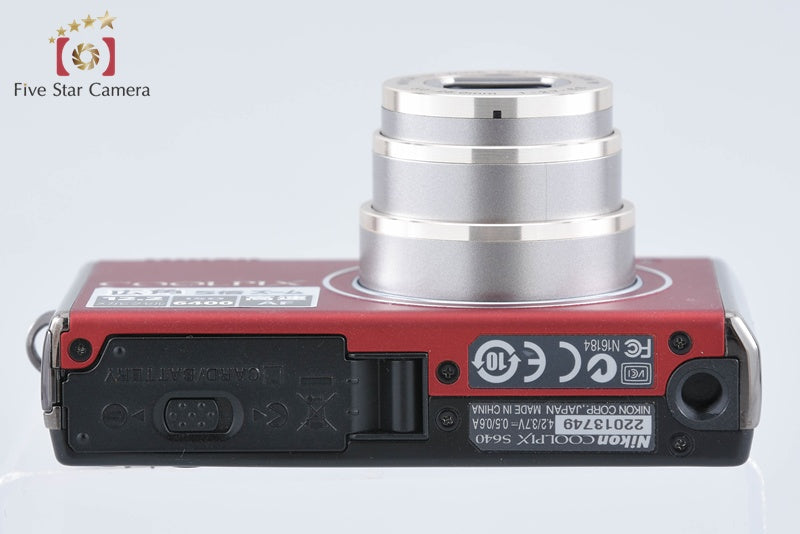 Nikon COOLPIX S640 Prime Red 12.2 MP Digital Camera from Japan