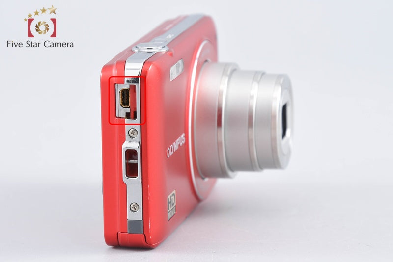 Olympus VG-120 Red 16.0 MP Digital Camera from Japan