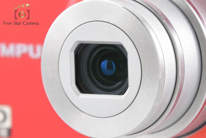 Olympus VG-120 Red 16.0 MP Digital Camera from Japan