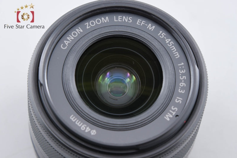 Canon EF-M 15-45mm f/3.5-6.3 IS STM Black from Japan