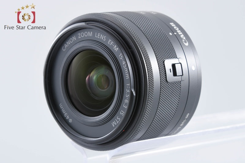 Canon EF-M 15-45mm f/3.5-6.3 IS STM Black from Japan