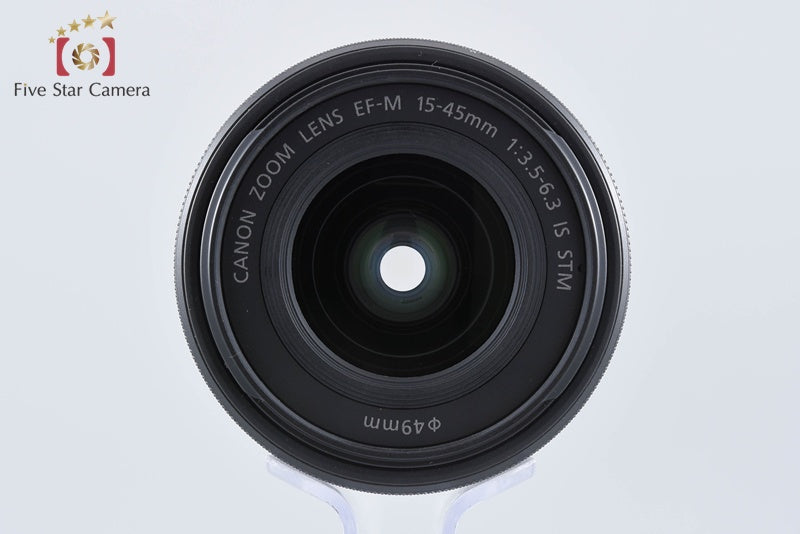 Canon EF-M 15-45mm f/3.5-6.3 IS STM Black from Japan