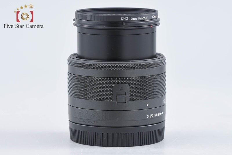 Canon EF-M 15-45mm f/3.5-6.3 IS STM Black from Japan