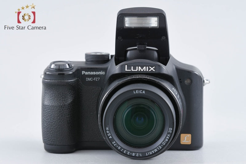 Panasonic LUMIX DMC-FZ7 Black 6.0 MP Digital Camera from Japan
