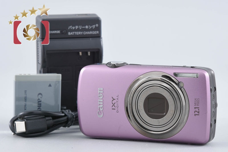 Canon IXY DIGITAL 930 IS Purple 12.1 MP Digital Camera from Japan
