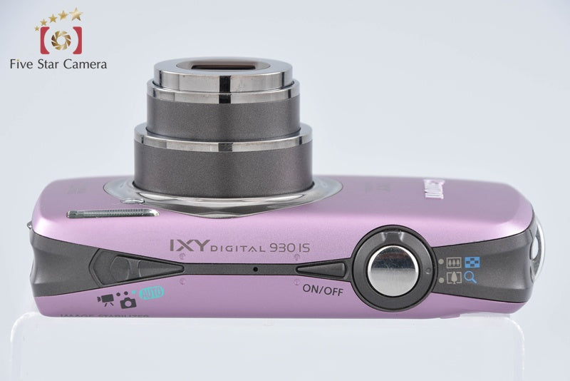 Canon IXY DIGITAL 930 IS Purple 12.1 MP Digital Camera from Japan