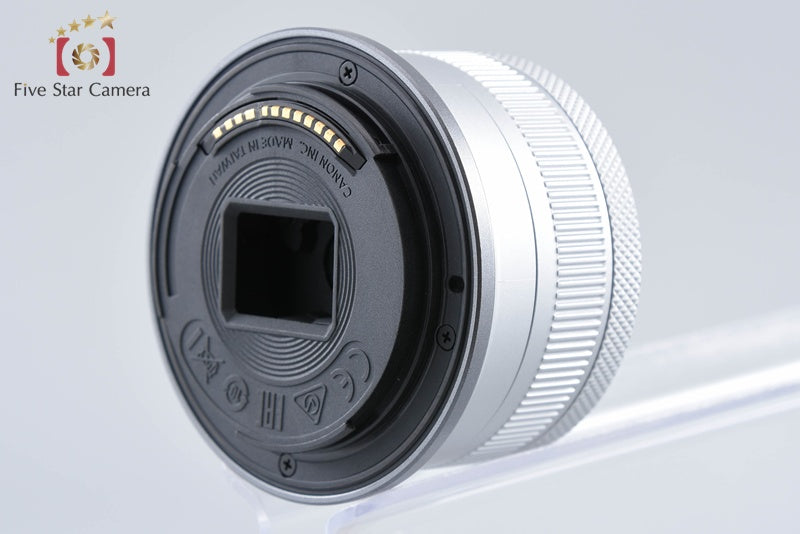Canon RF-S 18-45mm f/4.5-6.3 IS STM Silver from Japan