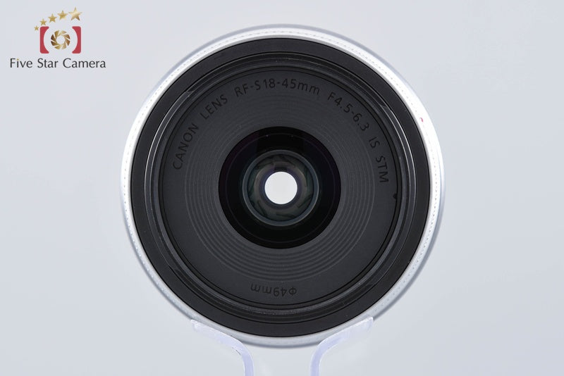 Canon RF-S 18-45mm f/4.5-6.3 IS STM Silver from Japan