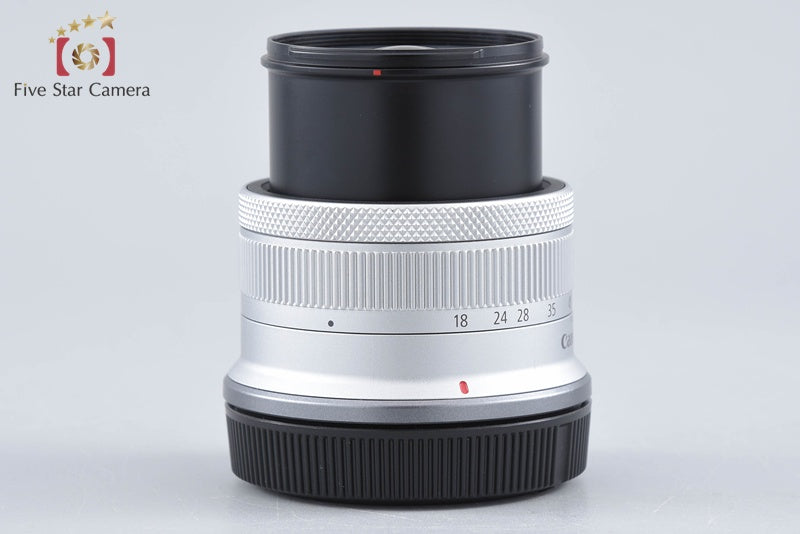 Canon RF-S 18-45mm f/4.5-6.3 IS STM Silver from Japan