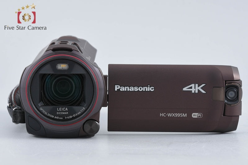 Panasonic HC-WX995M Brown Digital Camcorder [Japanese Language Only] from Japan