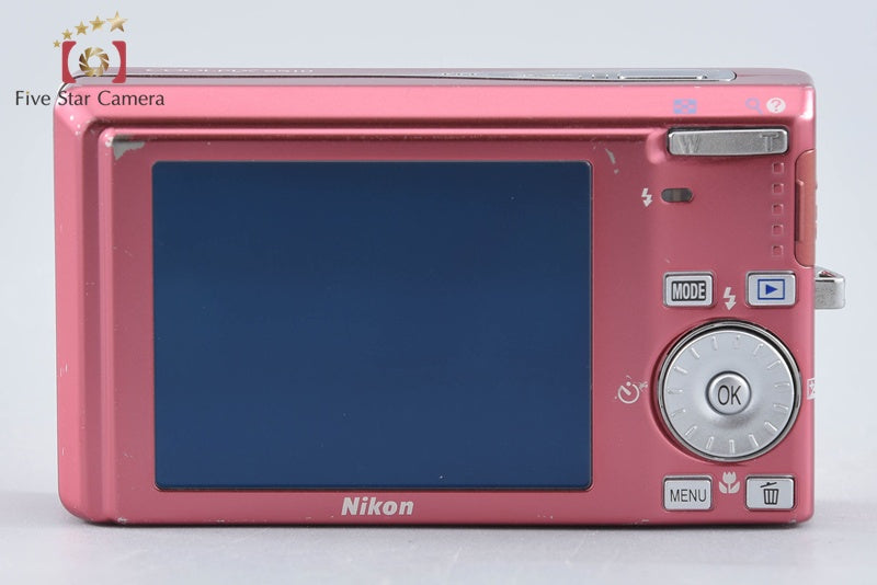 Nikon COOLPIX S510 Raspberry Red 8.1 MP Digital Camera from Japan