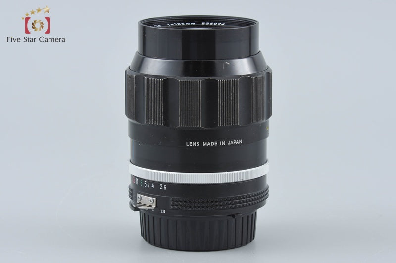Nikon NIKKOR-P.C Auto 105mm f/2.5 Ai Converted from Japan